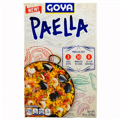 Goya Paella Valenciana Yellow Rice & Seafood Dinner Kit