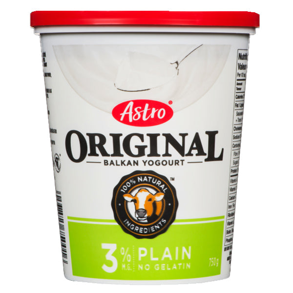 Astro 3% Yogurt-Original 750g