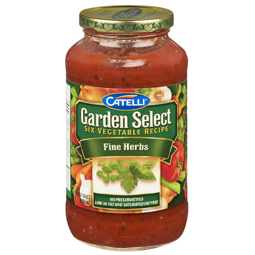 Catelli Garden Select Thick and Smooth Fine Herbs Pasta Sauce 640ml