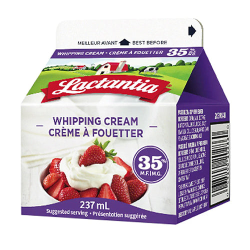 Lactantia Whipping Cream 35% 237ml
