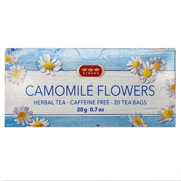 3 Crown Camomile Flower Tea 20g
