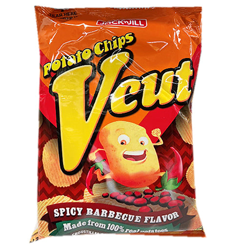Jack n' Jill Vcut Potato Chips-Spicy Barbecue Flavor 60g