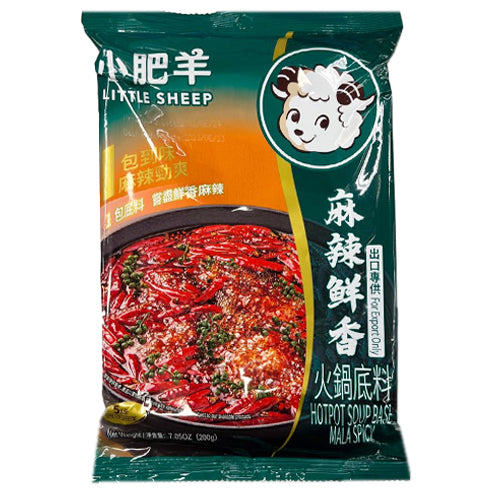 Little Sheep Hot Pot Soup Base-Mala Spicy 200g