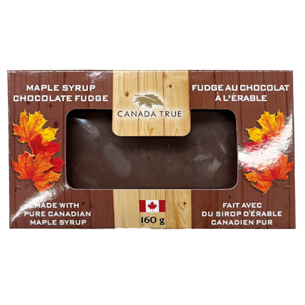 Canada True Maple Syrub Chocolate Fudge 160g