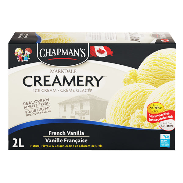 Chapman's Ice Cream-French Vanilla 2L