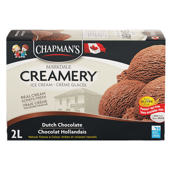 Chapman's Ice Cream Ice Cream-Dutch Chocolate 2L