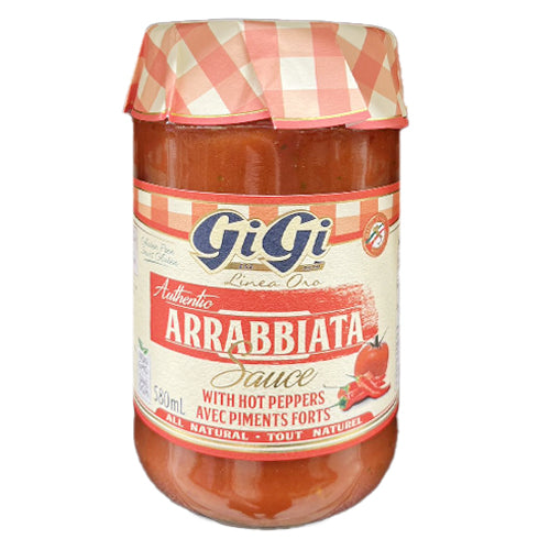 Gigi Arrabbiata Sauce with Hot Peppers 580ml