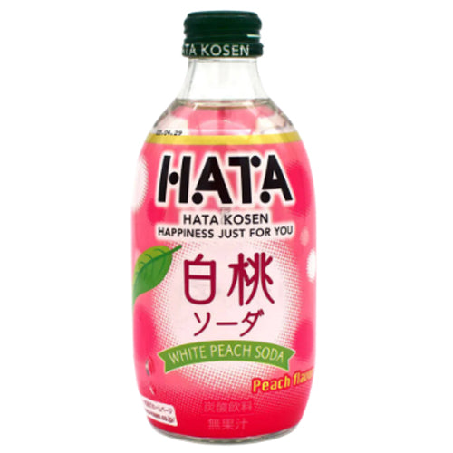 Hata Japanese Soda White Peach Flavour 300ml