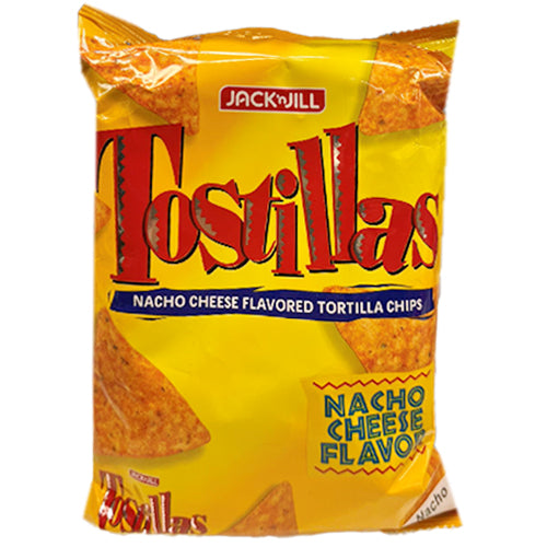 Jack n' Jill Tostillas Nacho Cheese Flavored Tortilla Chips 72g