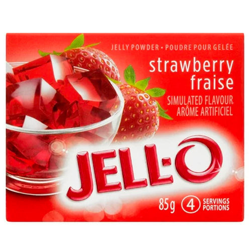 Jell-O Strawberry Jelly Powder 85g