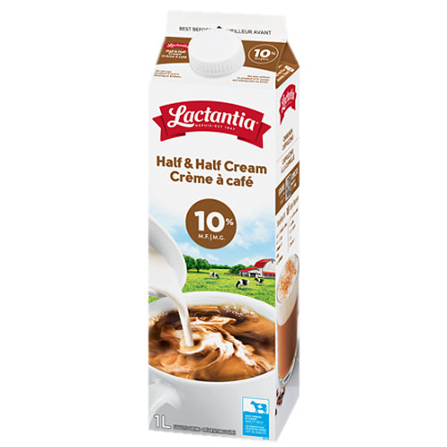Lactantia Half & Half Cream 10% 1L