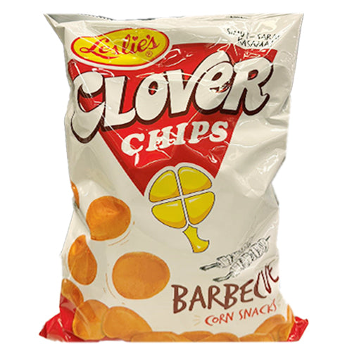 Leslie's Clover Chips Barbecue Flavour 145g