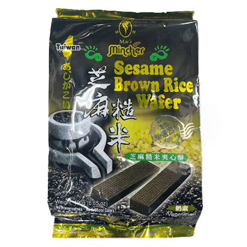 Mincher Sesame Brown Rice Wafer 190g