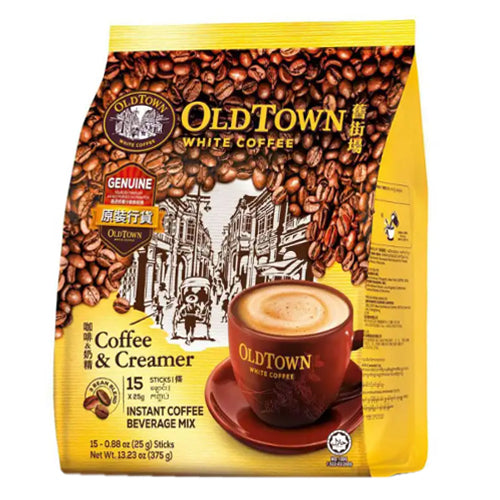 Old Town White Coffee Coffee & Creamer 15X25g