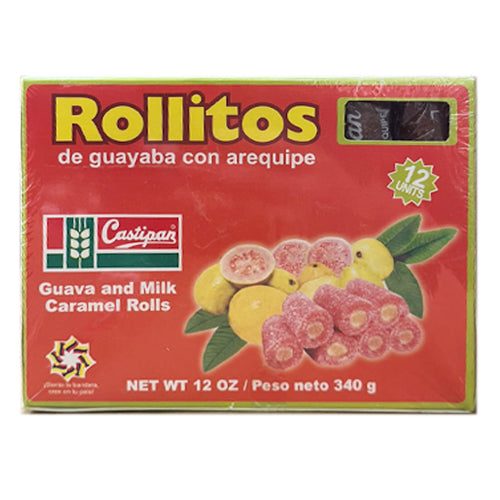 Rollitos Guava and Milk Caramel Rolls 340g