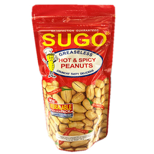 Sugo Greaseless Hot & Spicy Peanuts 100g