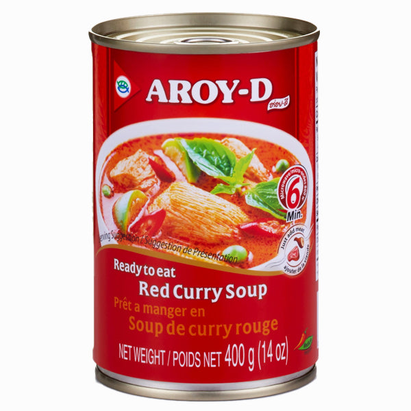 Aroy-D Red Curry Soup 400g