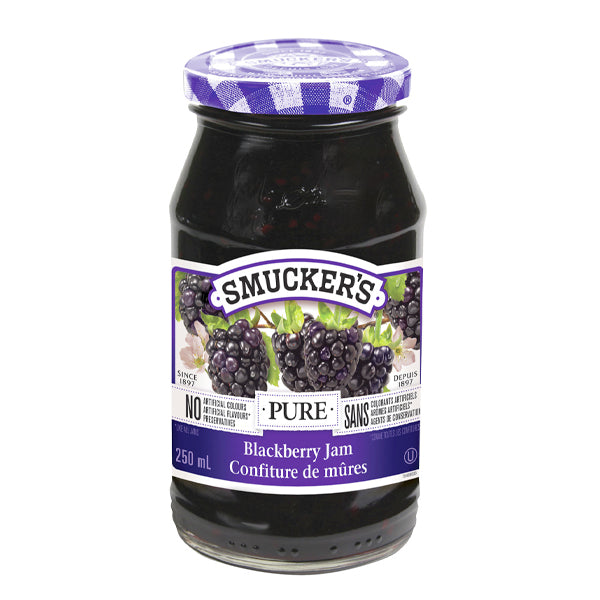 Smucker's Pure Blackberry Jam 250ml