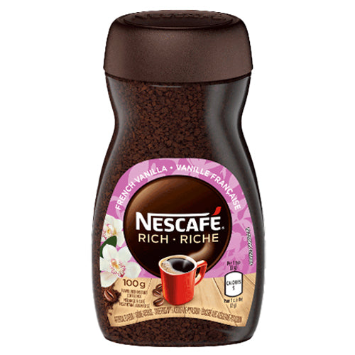 Nescafe French Vanilla Rich Instant Coffee 100g