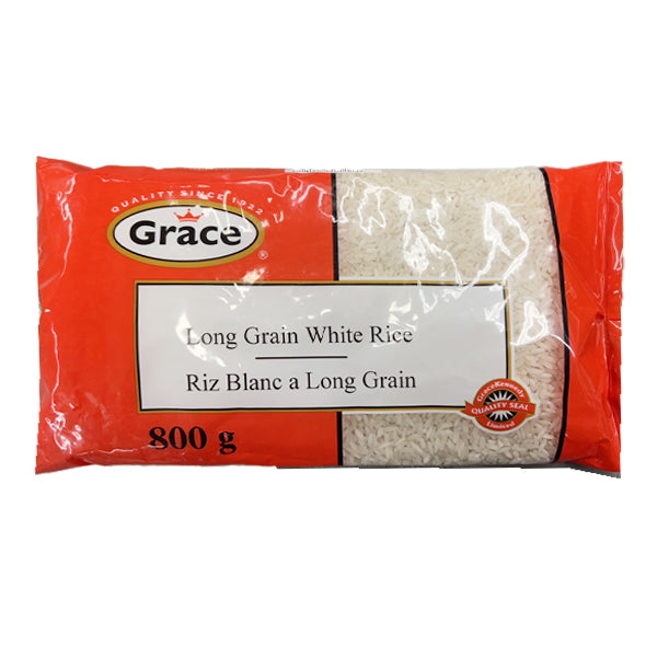 Grace Long Grain White Rice 800g