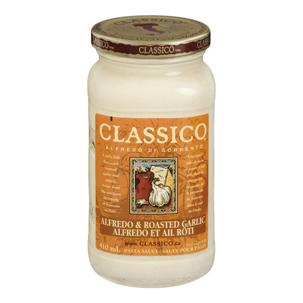Classico Alfredo & Roasted Garlic Pasta Sauce 650ml