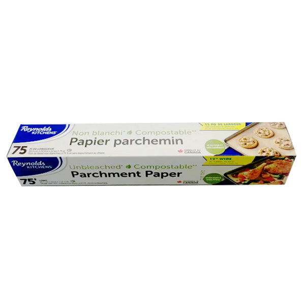 Reynolds Unbleached Parchment Paper Baking Paper 75'
