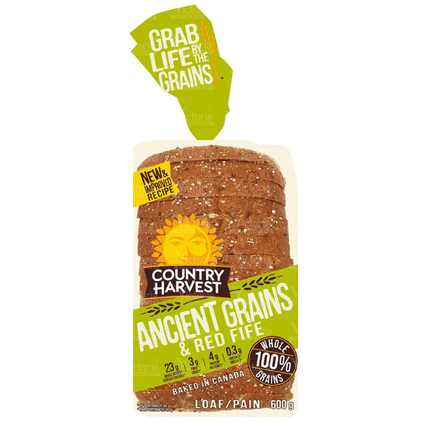 Country Harvest Ancient Grains & Red Fife Bread 600g
