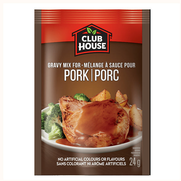 Club House Gravy Mix for Pork 24g