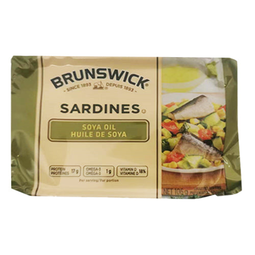 Brunswick Sardines in Soya Oil 106 g