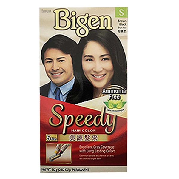Bigen Speedy Hair Color-Brown Black 80g