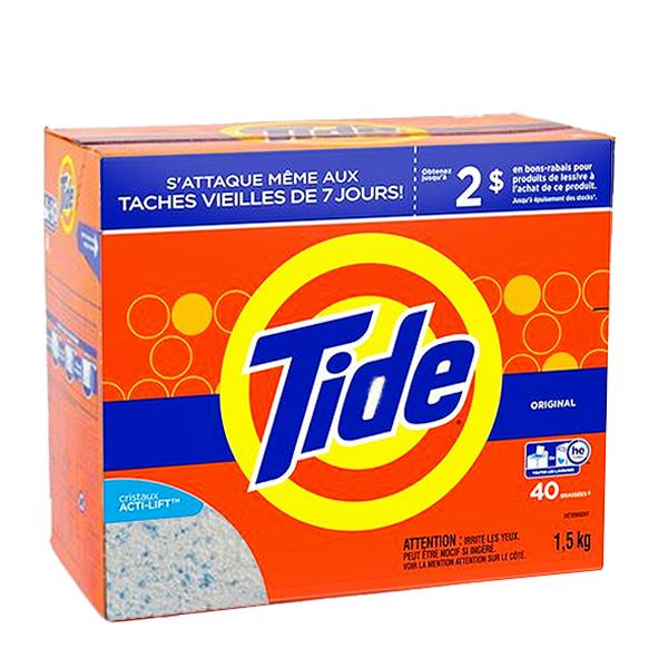Tide Ultra HE Powder Laundry Detergent - Original 1.5kg