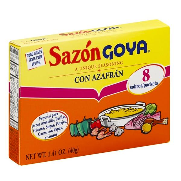 Goya Seasoning Con Azafran 40g