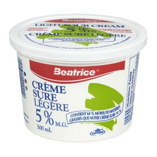 Beatrice Light Sour Cream5% 500ml