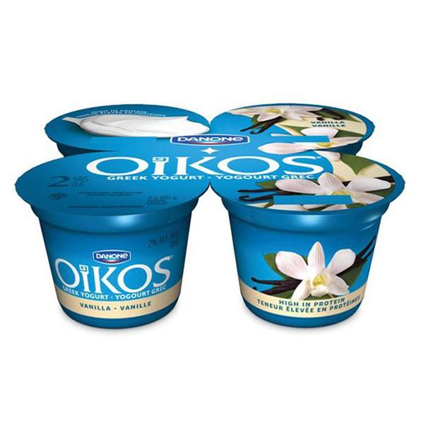 Danone Oikos Greek Yogurt-Vanilla  4x100g