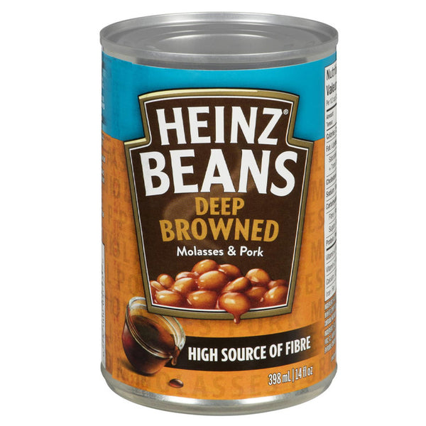 Heinz Deep Browned Beans-Molasses&Pork 398 ml