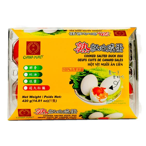 China Maid Cooked Salted Duck Egg 420g