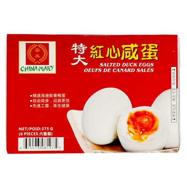 China Maid Salted Duck Egg 375g