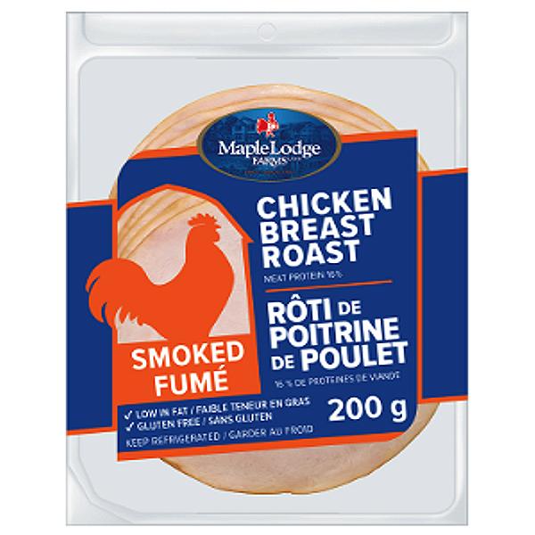 MapleLodge Chicken Breast Roast -Smoked 200g