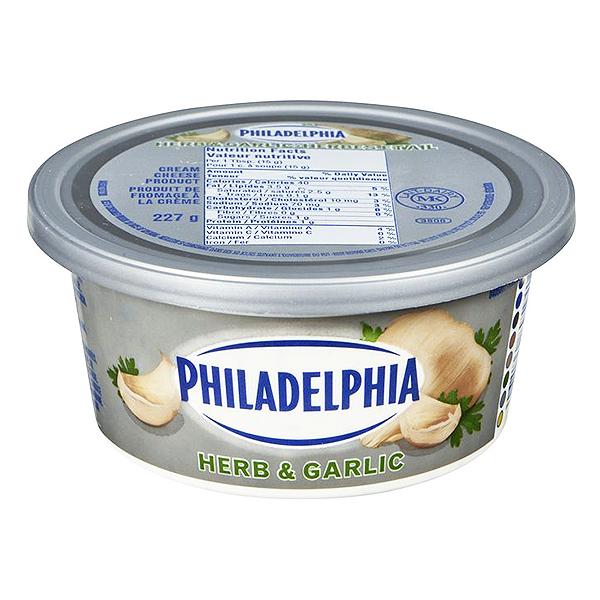 Philadelphia Cream Cheese-Herb&Garlic 227g