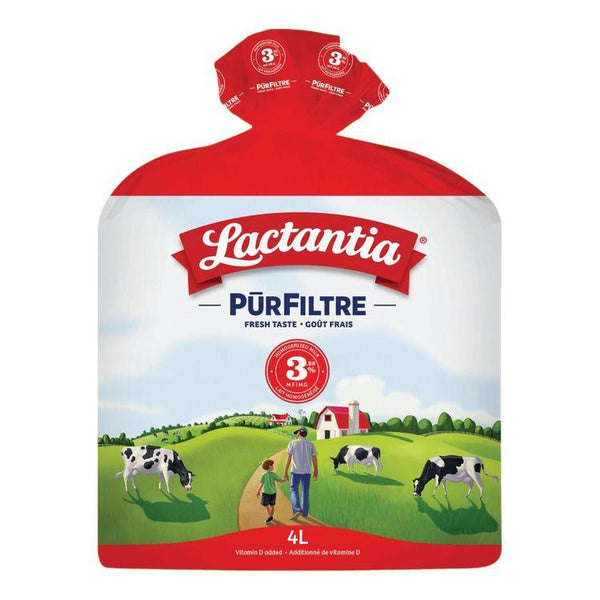 Lactantia Purfiltre 3.25% Milk 4L