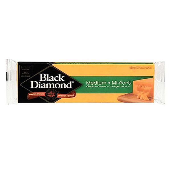 Black Diamond Cheddar Cheese-Medium 400g