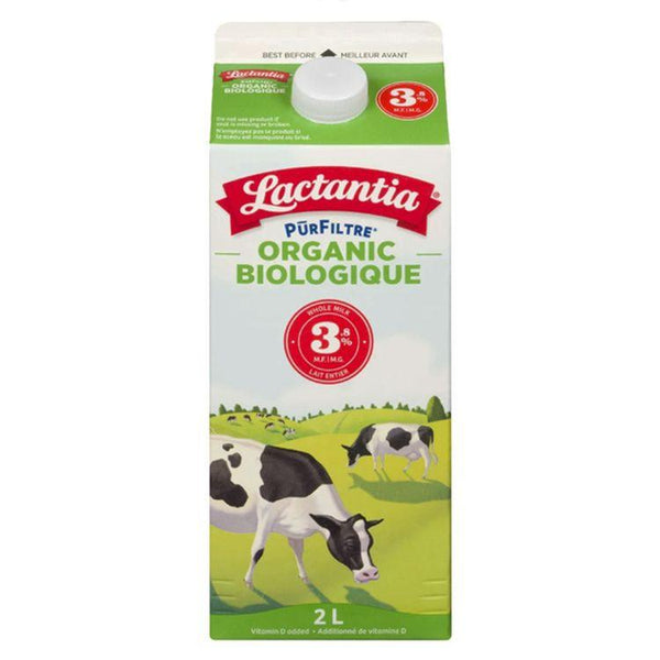 Lactantia Organic Whole Milk3.8% 2L