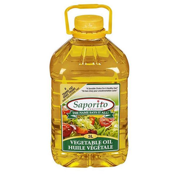 Saporito Vegetable Oil 3L