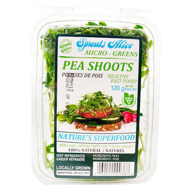 Sprouts Alive Pea shoots 120g