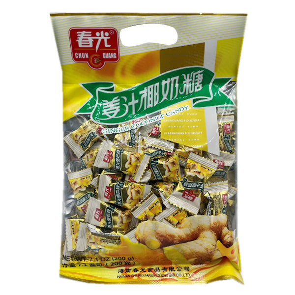 Chunguang Ginger Coconut Candy 200g