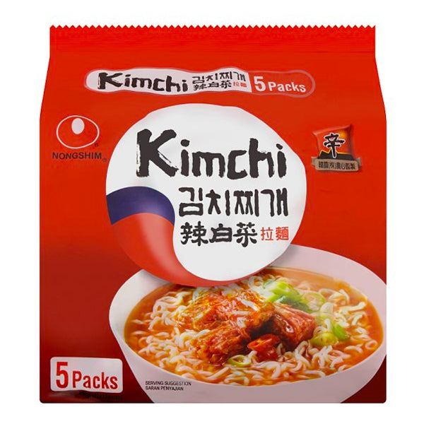 Nongshim Kimchi Instant Noodle 5*120g