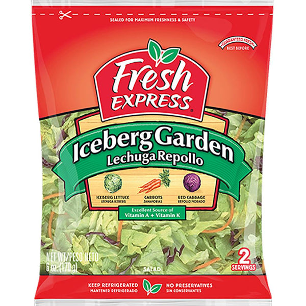 Fresh Express Salad Iceberg Garden 340g