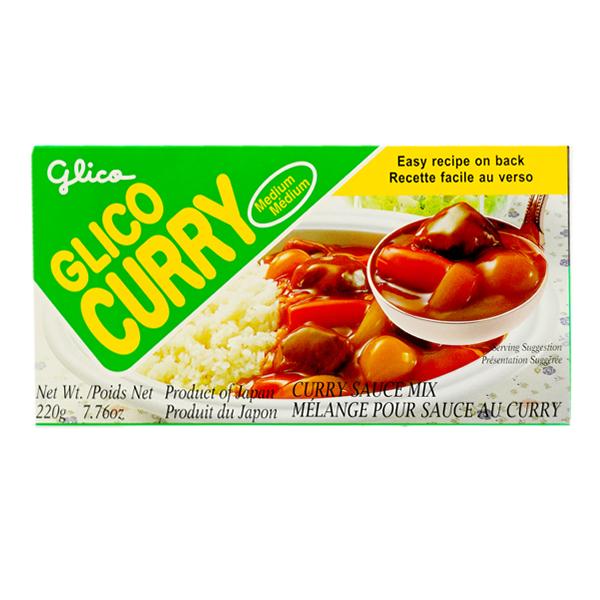 Glico Curry Sauce-Medium 220g