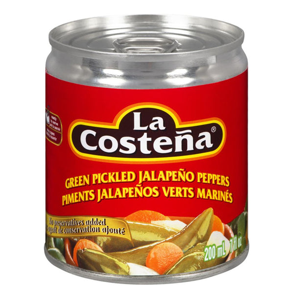 La Costena Green Pickled Jalapeno Peppers 200ml
