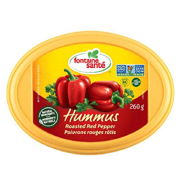 Fontaine Sante Hummus-Roasted Red Pepper 260g